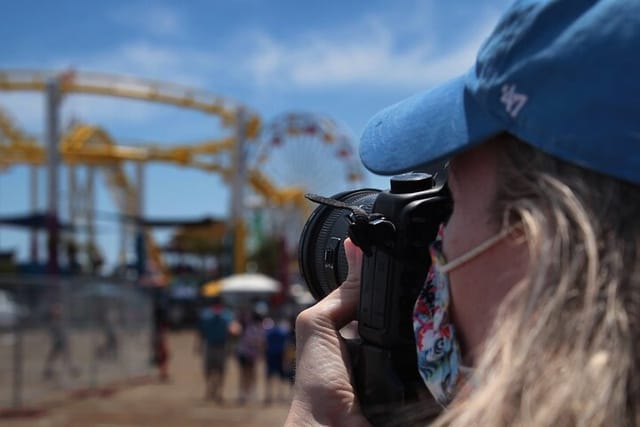 Getting the Shot on the Santa Monica Pier